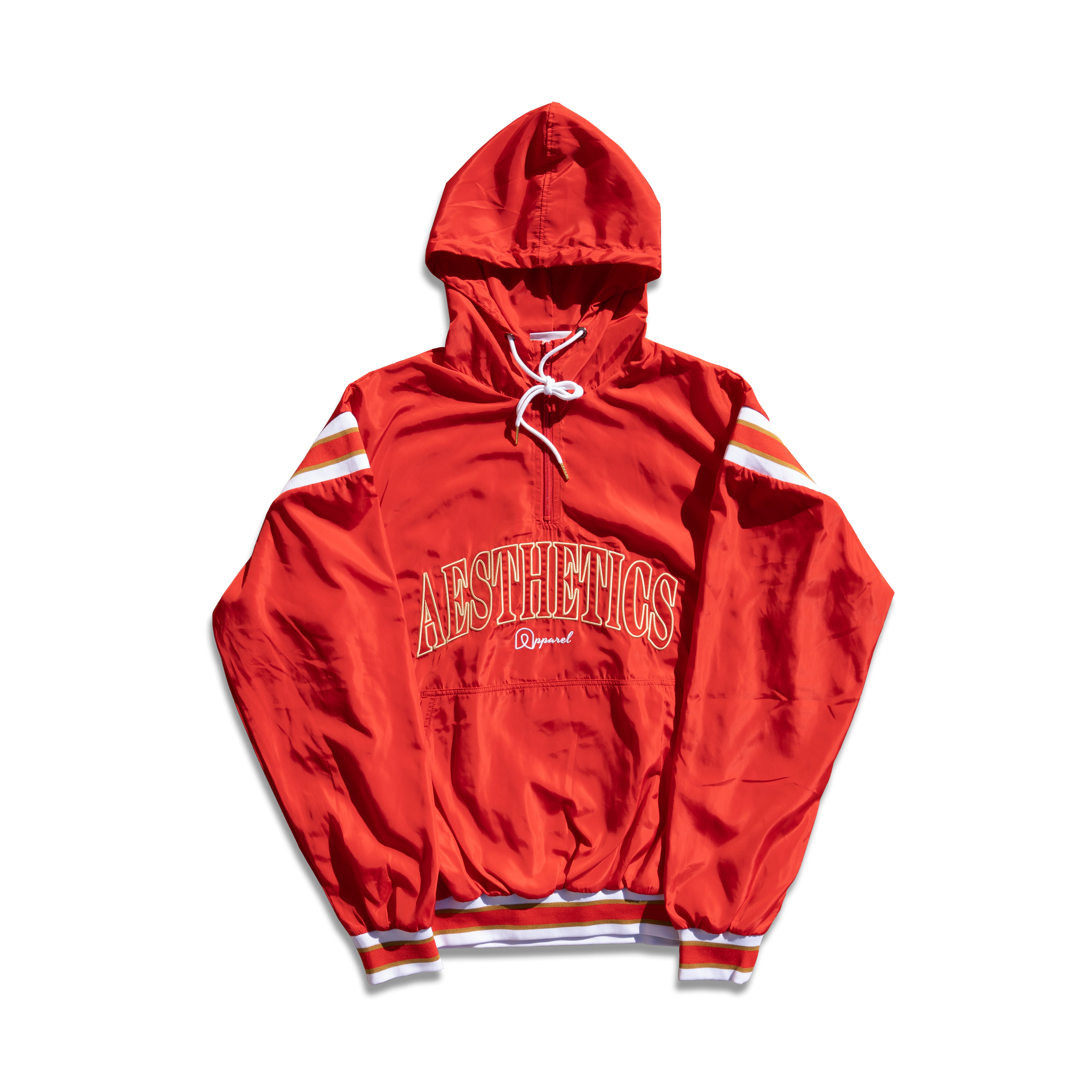 Red Windbreaker